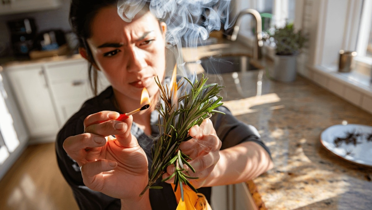 Keep Mosquitoes Away From Your Home Naturally By Burning This Common Kitchen Herb