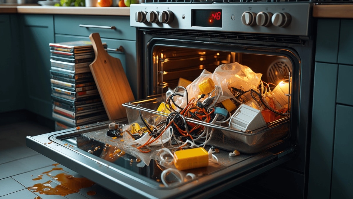 PSA: Think Twice Before Storing These Common Items In The Drawer Under Your Oven