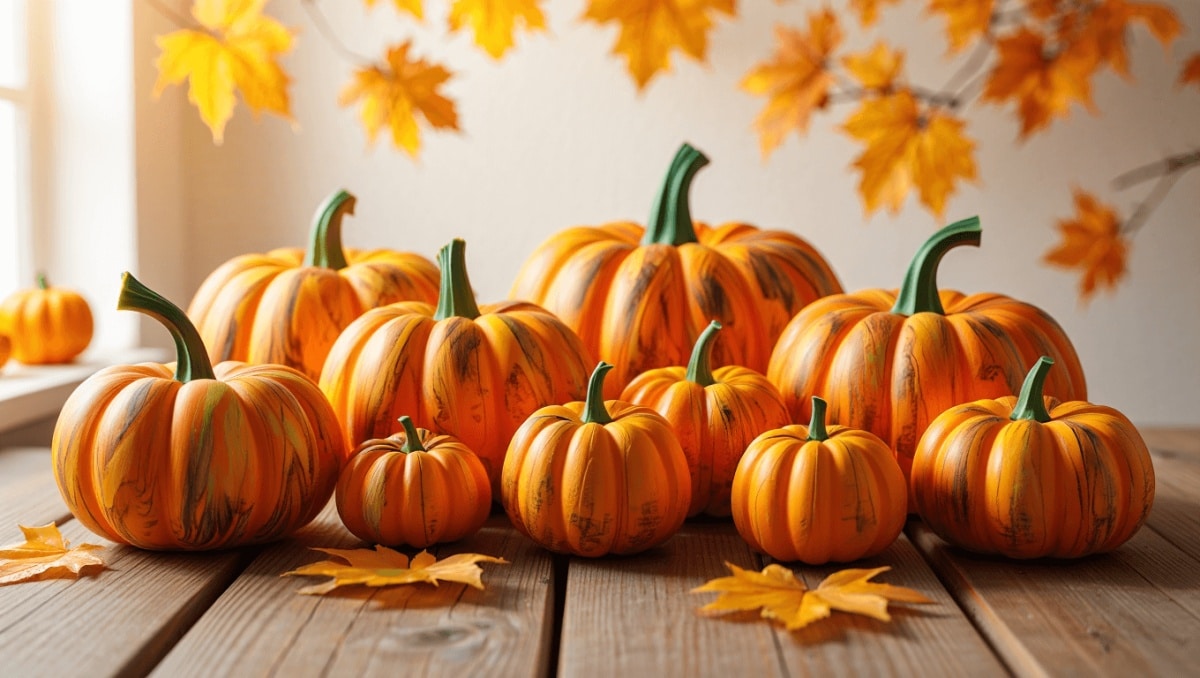 Reuse And Transform Empty Toilet Paper Rolls Into Adorable DIY Fall Pumpkin Decor