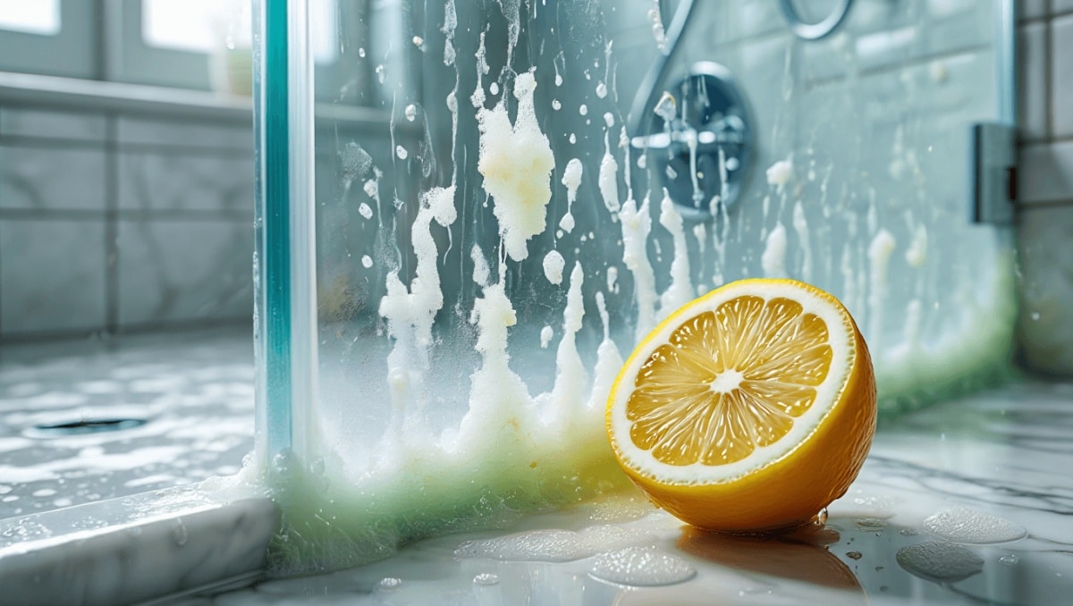 How To Instantly Remove Soap Scum From Glass Shower doors—It's So Simple!