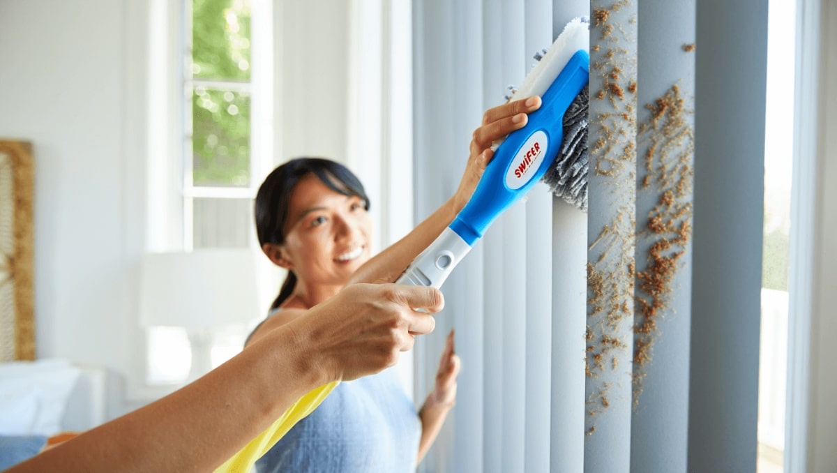 The Must-Try Swiffer Hack That'll Revolutionize How You Clean Your Blinds