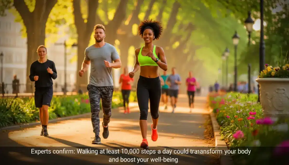 Experts confirm: Walking at least 10,000 steps a day could transform your body and boost your well-being