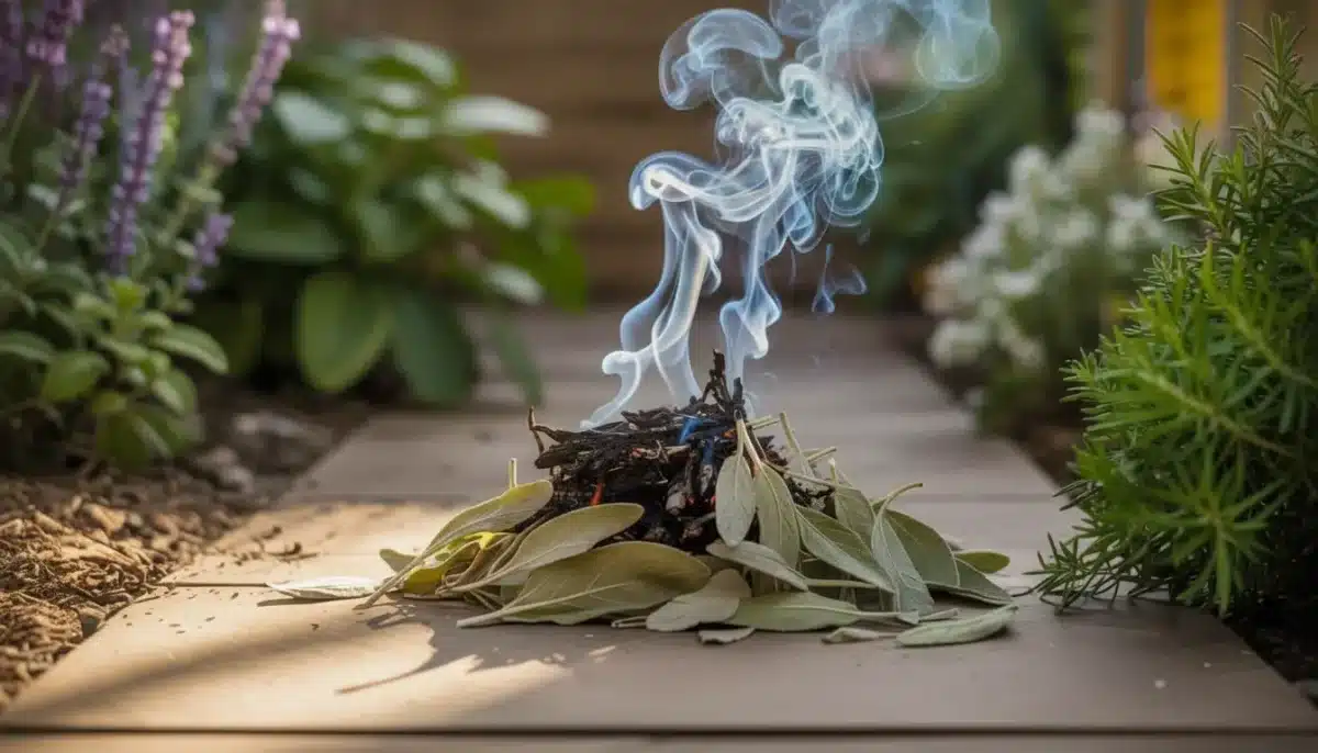 How burning dried sage turned my mosquito-ridden evenings into peaceful nights—now my whole neighborhood wants in