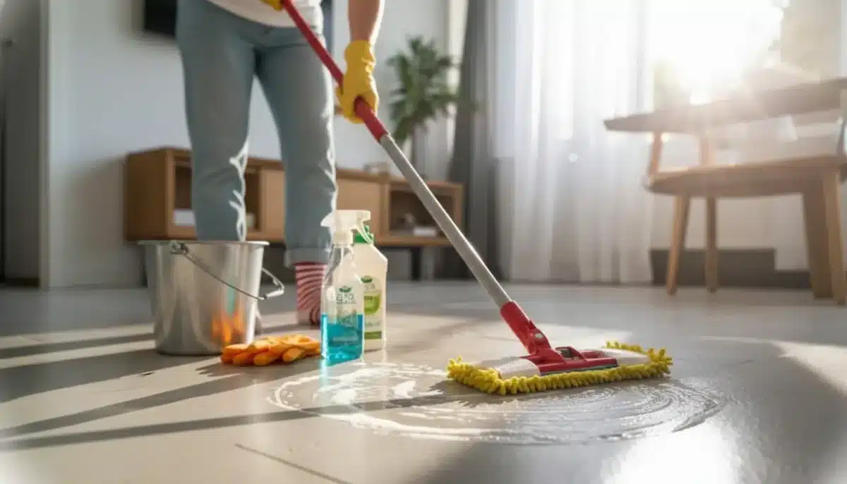 I ditched bleach for this simple mix—and my floors have never looked cleaner