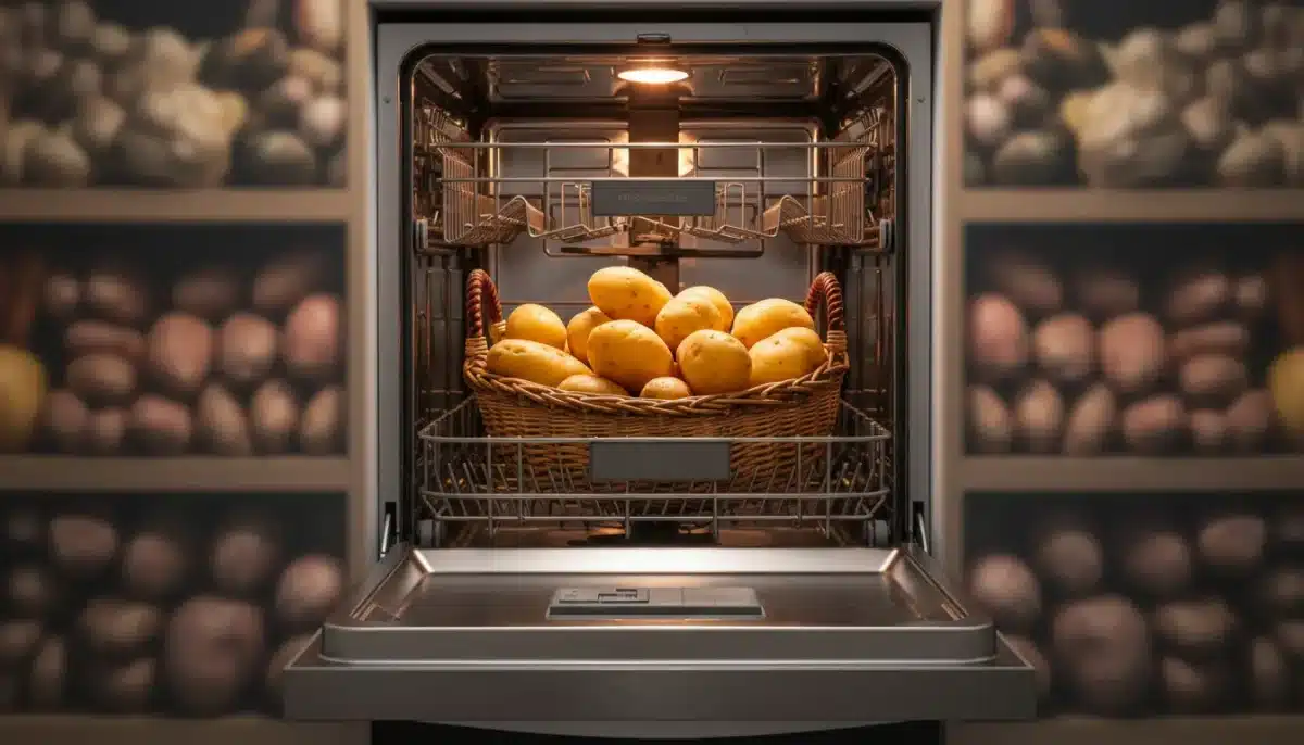 I put my potatoes in the dishwasher—and they stayed fresher than ever!