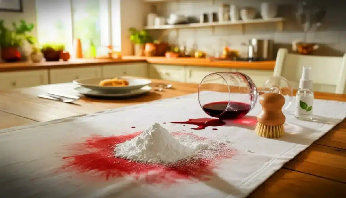I saved my tablecloth from red wine stains in seconds with this eco-friendly trick—no chemicals needed