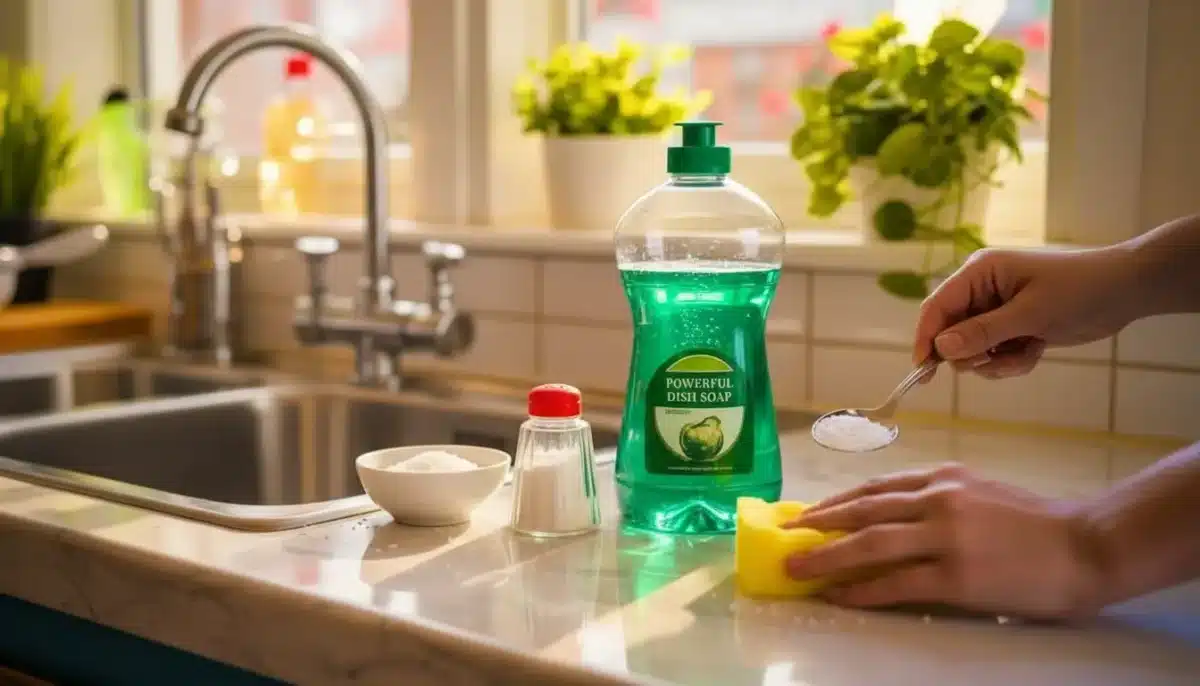 I tried salt with detergent—here’s the cleaning trick that changed everything at home