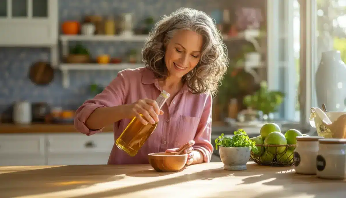 The kitchen secret that brings dull gray hair back to life—experts confirm the transformative power of apple cider vinegar