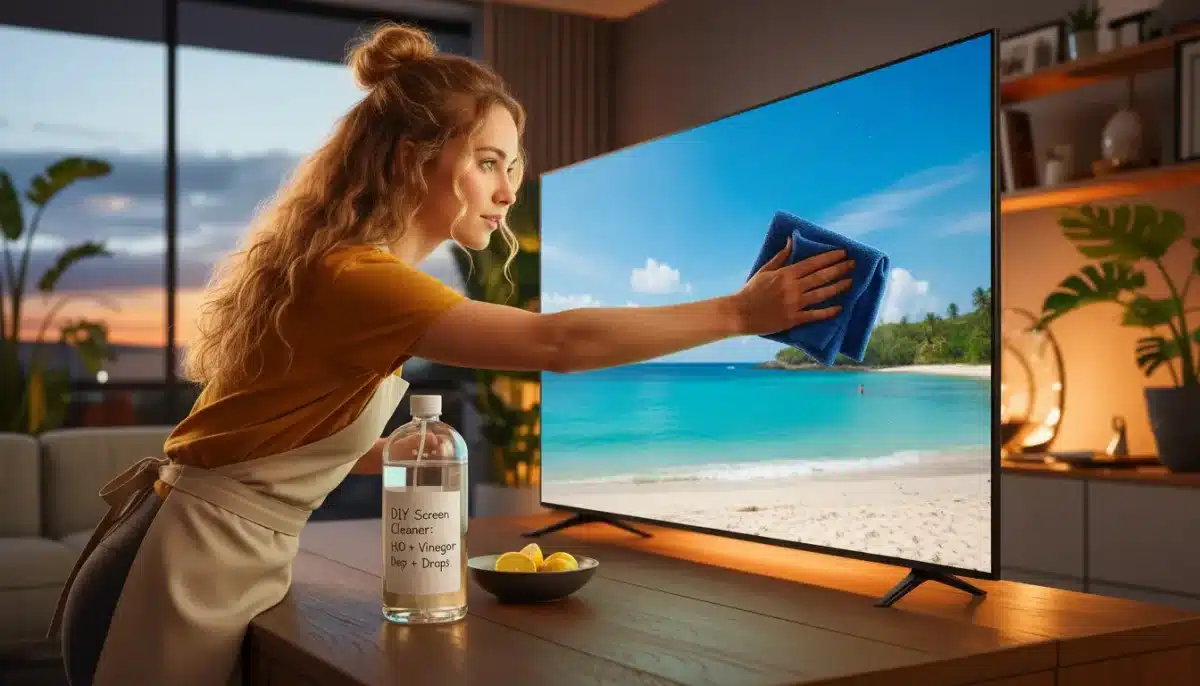 The secret to a sparkling TV screen: Why I’ll never use store-bought cleaners again