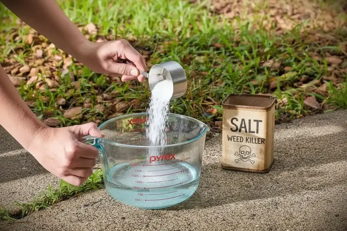 The shocking truth about salt weed killer: ultra-efficient, but is your soil at risk?