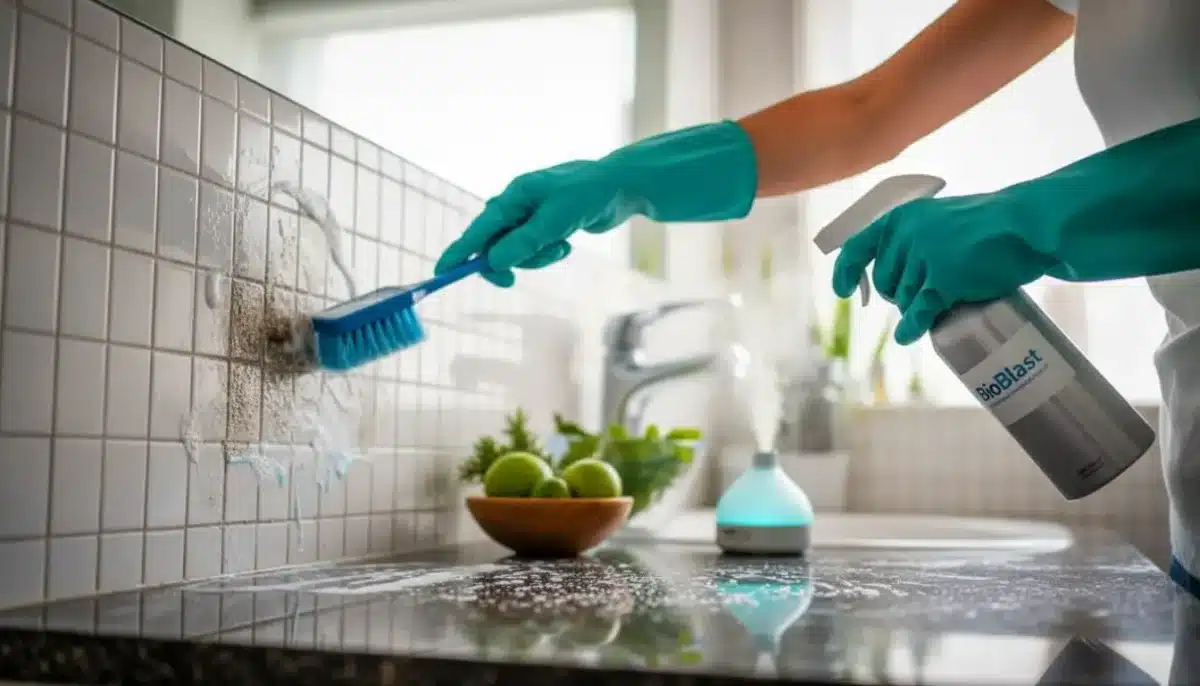 This genius 7-minute trick removes bathroom mold—no vinegar or baking soda needed