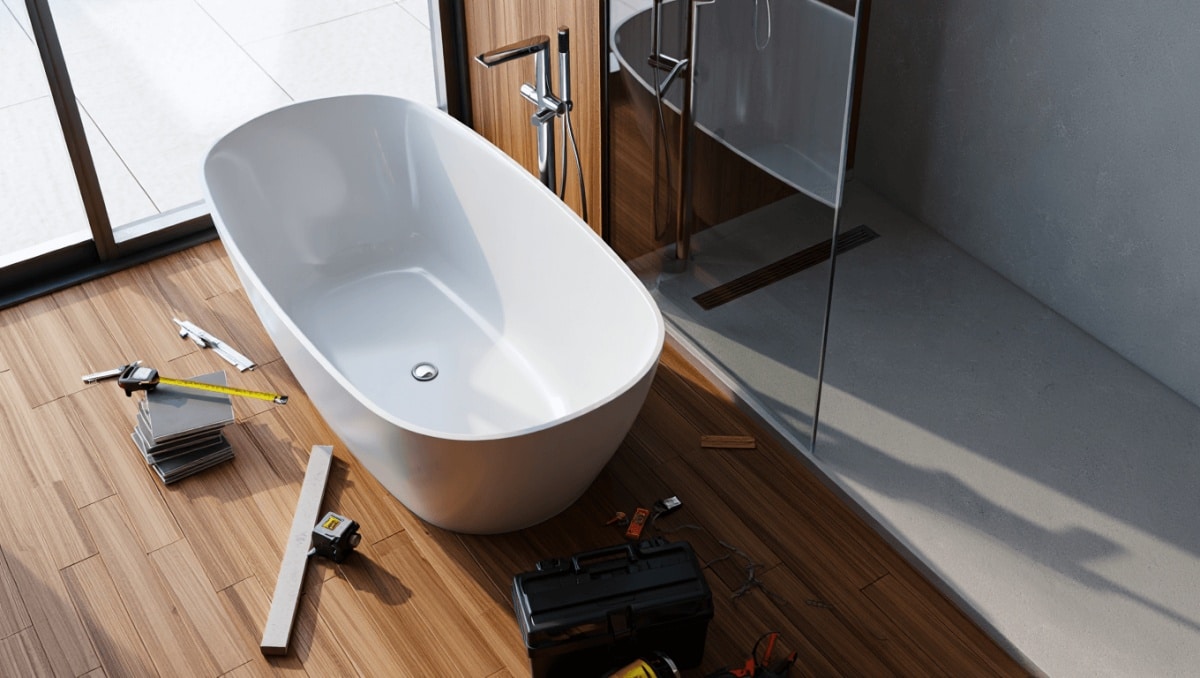 Goodbye Bathtubs: A Sleek New Bathroom Design Trend Is Completely Taking Over