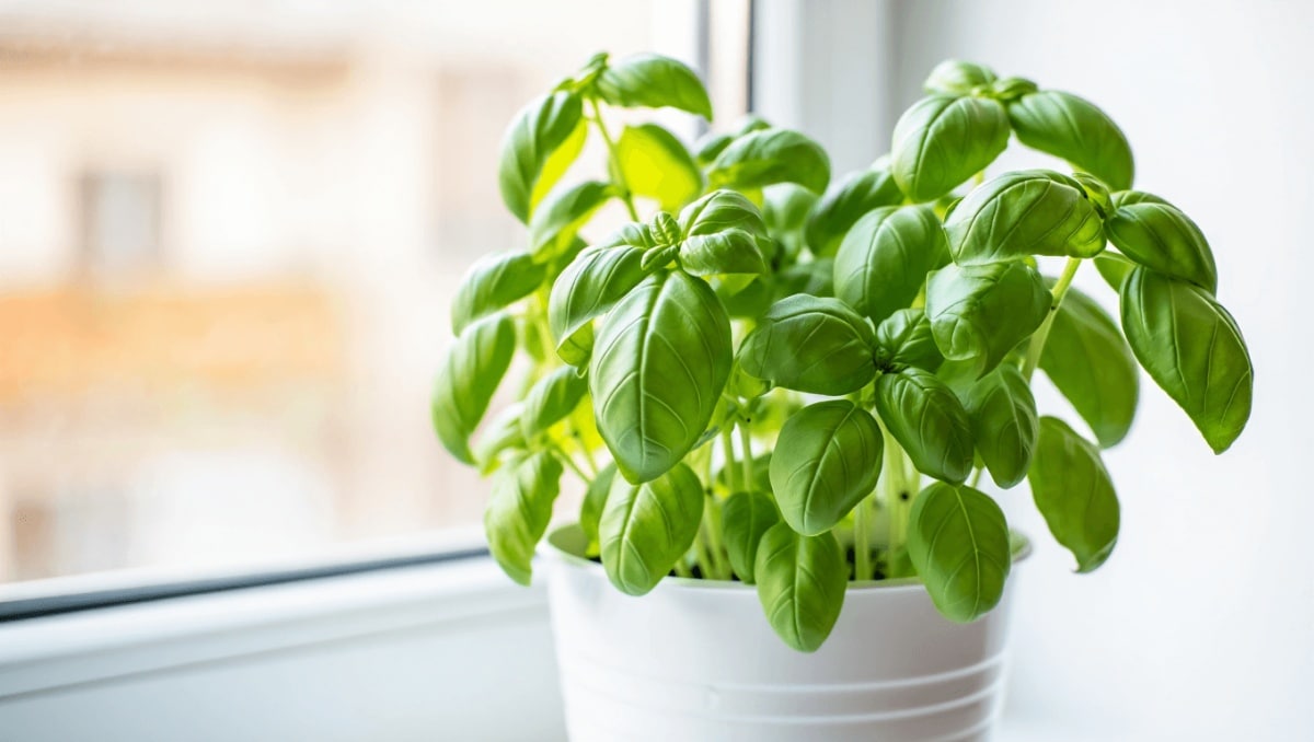 No Garden? No Problem. Here's How To Grow Basil Indoors (& Actually Keep It Alive)
