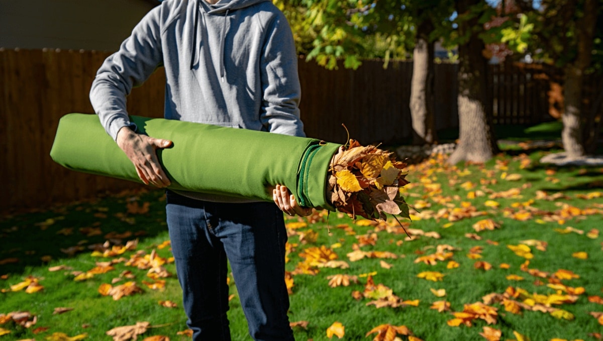 Could A Leaf Burrito Be The Game-Changing Tool That Makes Cleaning Up Leaves A Breeze?