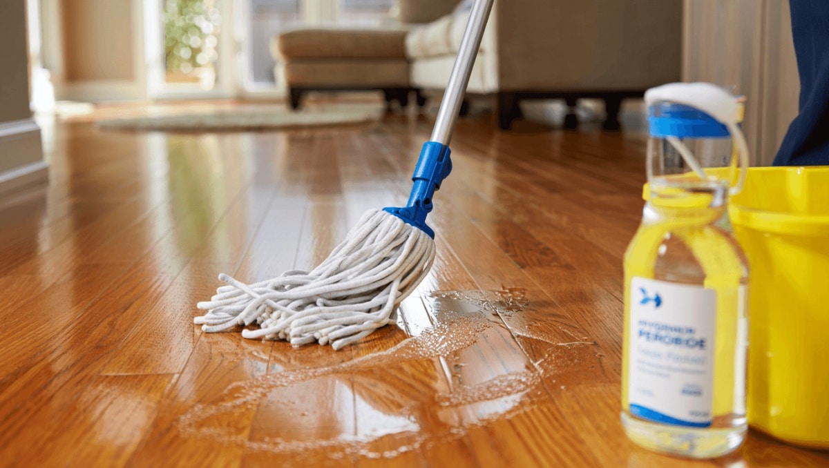 Not Vinegar Or Dish Soap: This Mop Water Add-In Keeps Floors Looking Like New