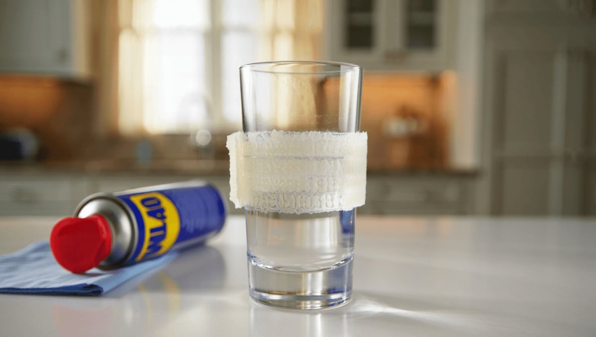 A Simple Trick To Remove Stickers From Glass Uses A Common Household Essential