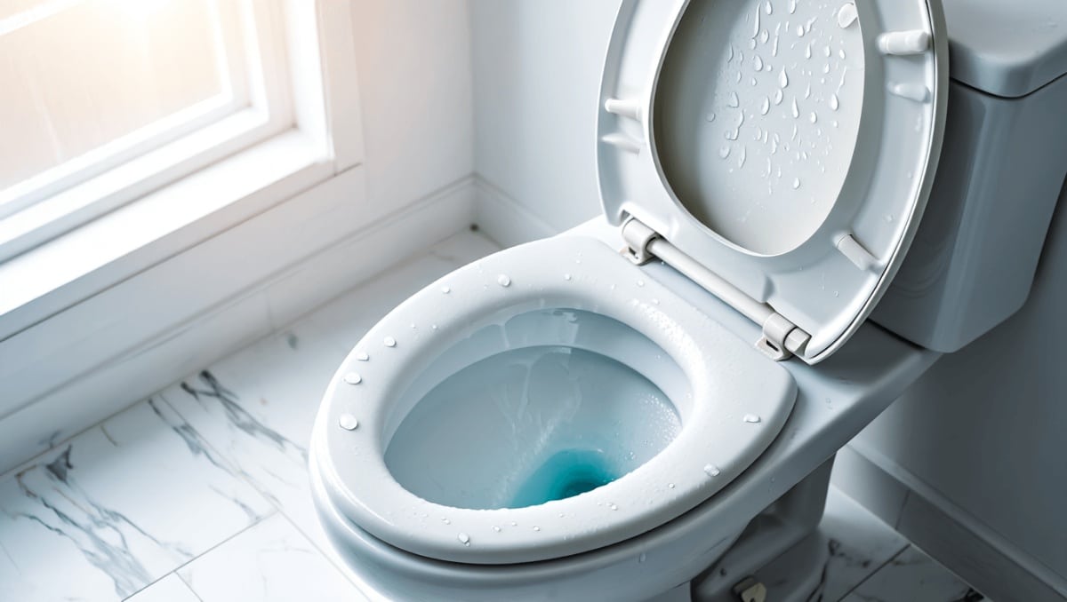 You've Probably Been Leaving The Toilet Lid Open When Not In Use — But Should You?