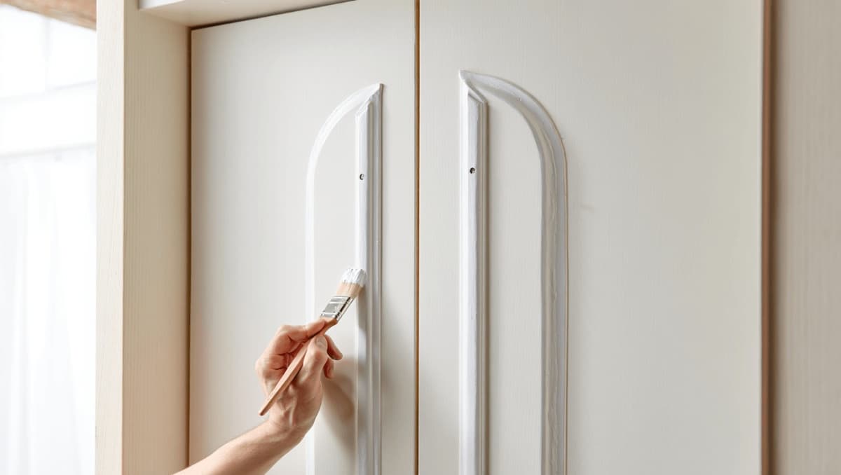 Upgrade Ugly Closet Doors Without Replacing Them With A Sleek & Affordable DIY