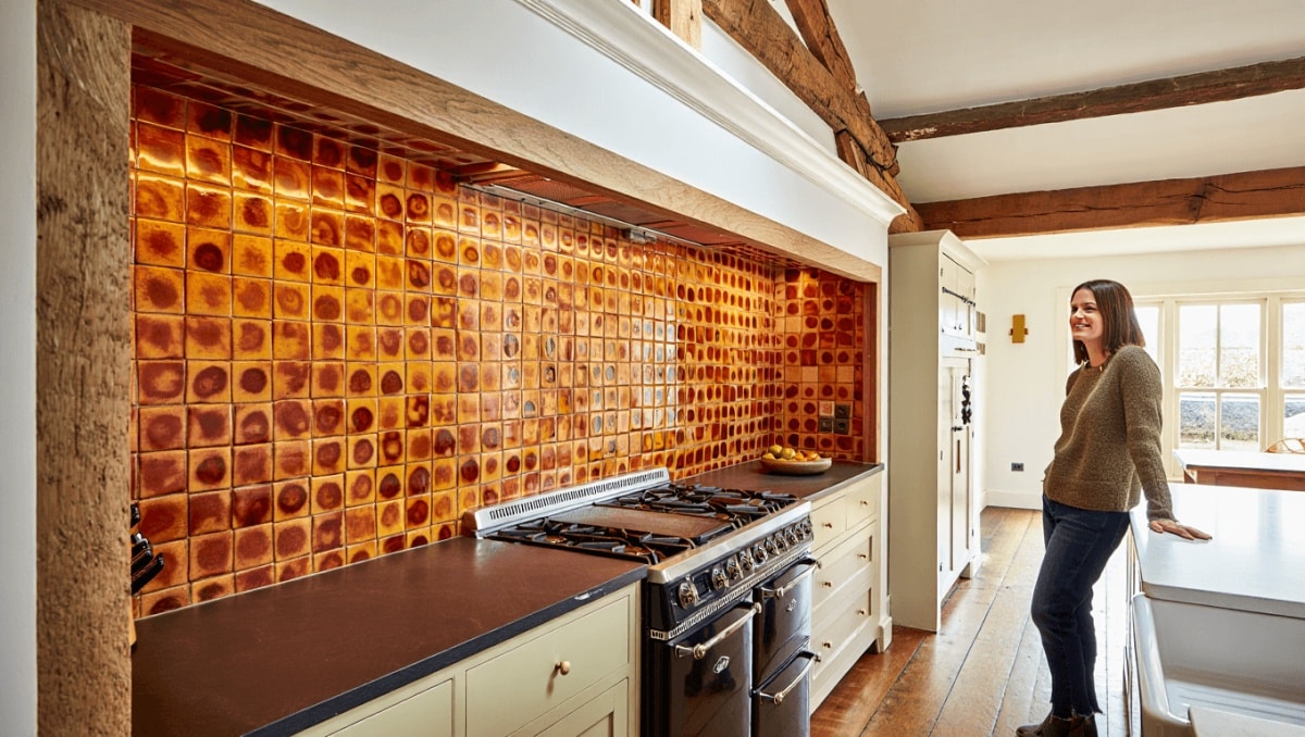 Erin Napier Ditches The Tile Backsplash Trend For Something More Unique