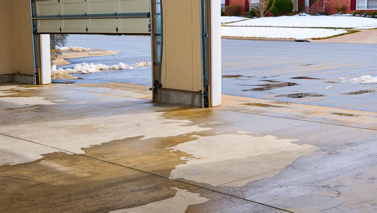 A Handy DIY To Protect Your Garage Floor All Winter (Without Breaking The Bank)