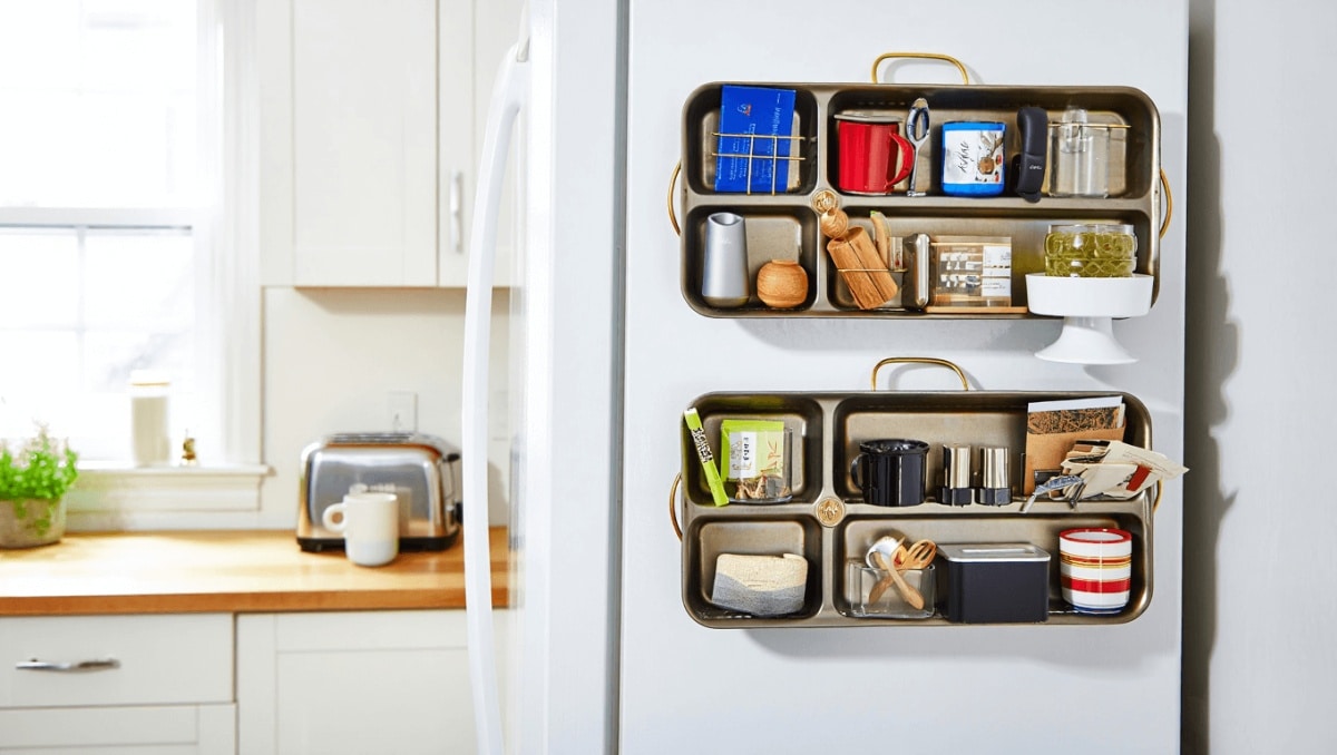 Sick Of Kitchen Countertop Clutter? This Easy Dollar Tree Hack Clears Up Your Space