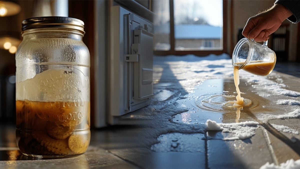 The Forgotten Kitchen Liquid That Doubles As A Natural De-Icer During Winter
