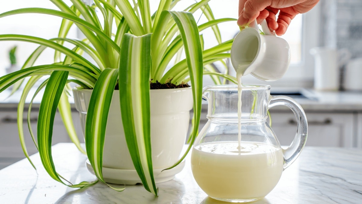 Your Spider Plants Will Thrive With The Help Of An Unexpected Kitchen Liquid