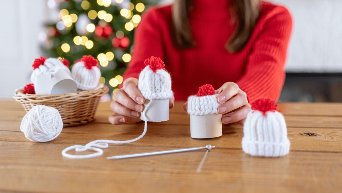 Don't Toss Empty Toilet Paper Rolls — This Woman's Christmas Decor Hack Is Genius