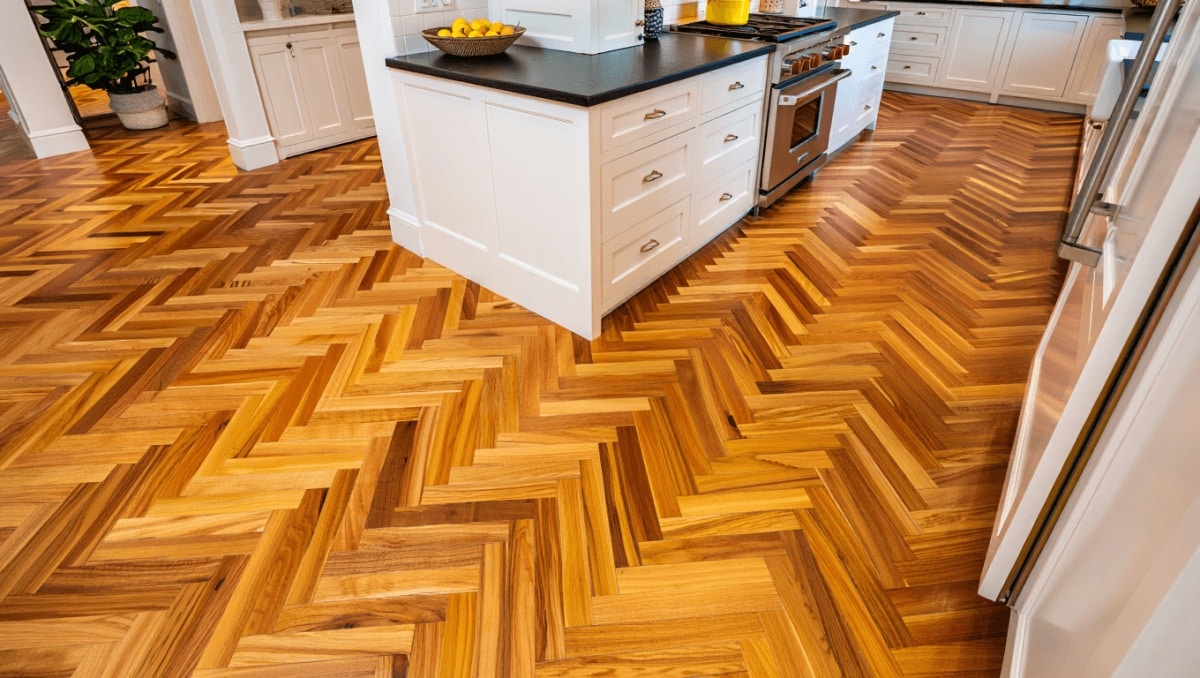 Forget Traditional Hardwood Floors - This Stylish Trend Is Taking Over Kitchens