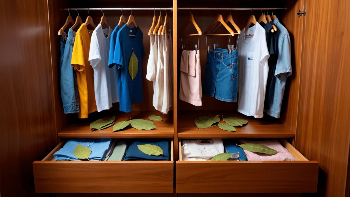 Why You Should Put A Few Bay Leaves In Your Closet And Dresser Drawers