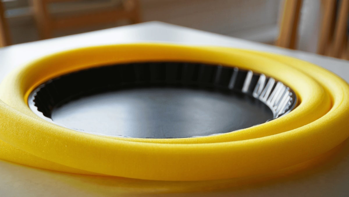 Turn A Dollar Tree Pool Noodle And Pizza Pan Into A Stunning DIY Centerpiece