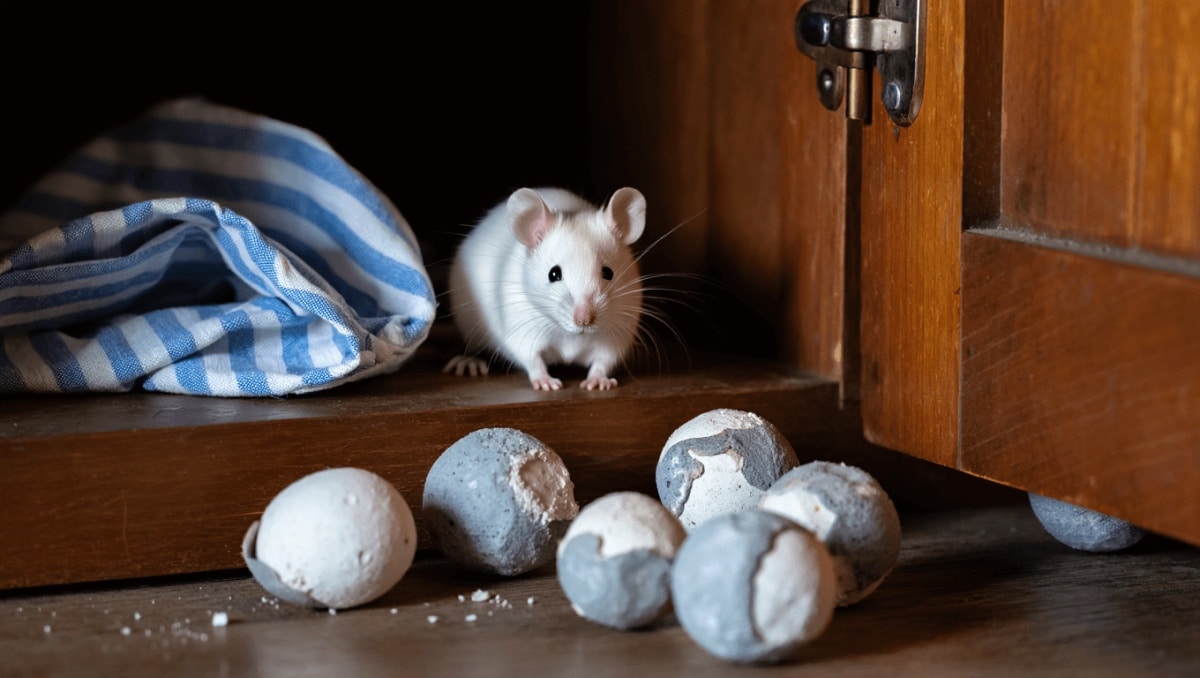 Can Mothballs Keep Mice Out Of The House? Here's The Truth