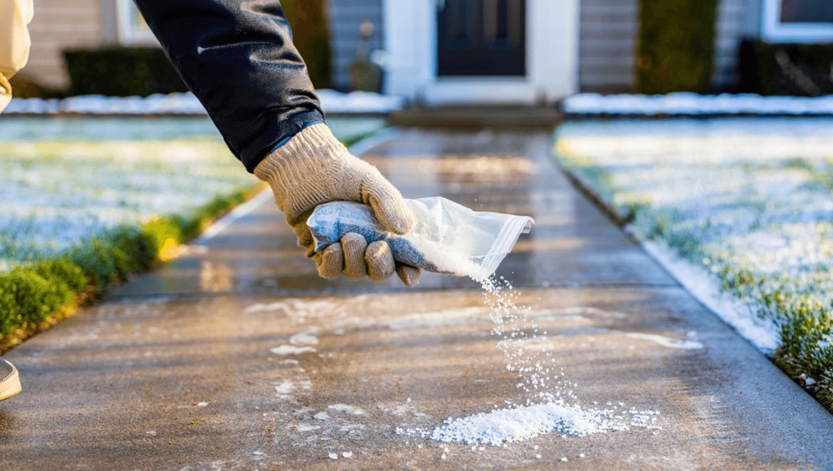 Think Twice Before Salting A Neighbor's Sidewalk Without Asking This Winter — Here's Why