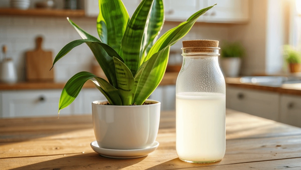 The Forgotten Kitchen Liquid That Helps Snake Plants Thrive