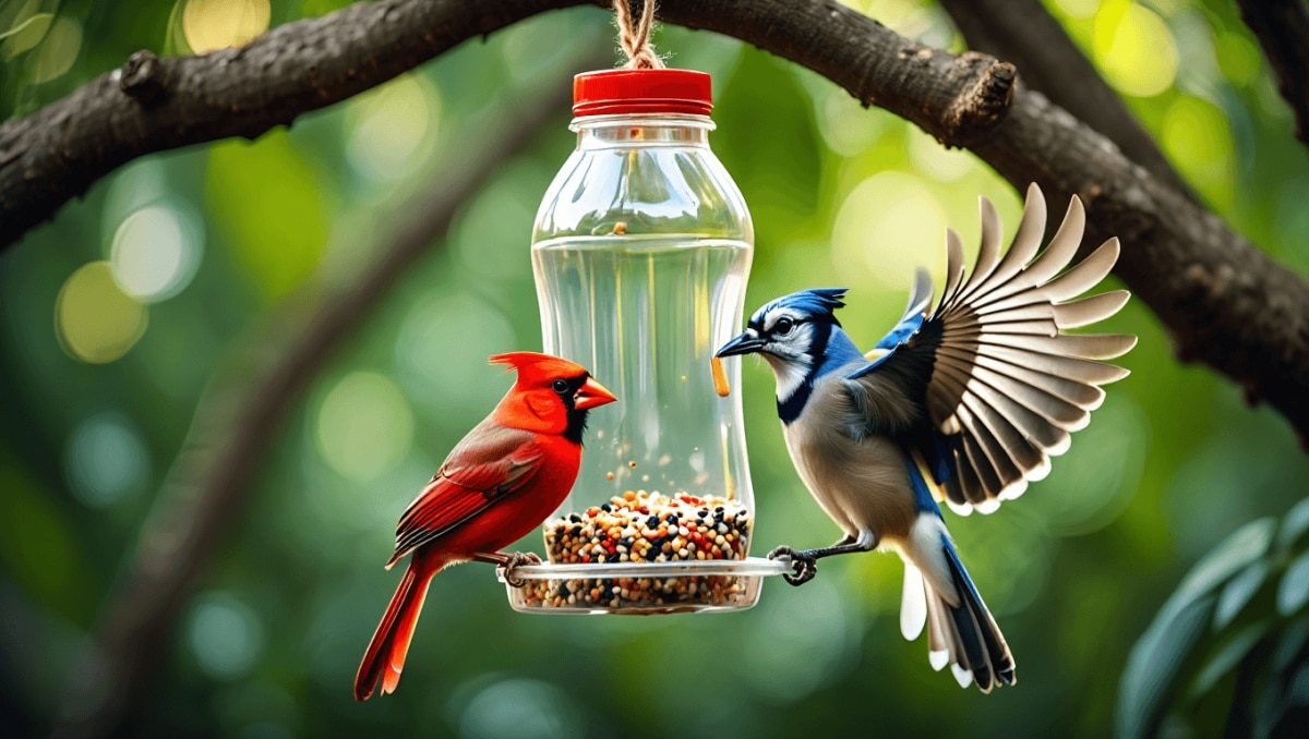 Make A Simple Bird Feeder Using An Empty Container Everyone Has (But Normally Tosses)