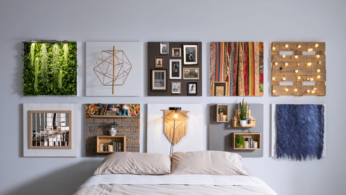 Ditch The Bulky Headboard: 11 Creative Alternatives To Instantly Upgrade Your Bedroom