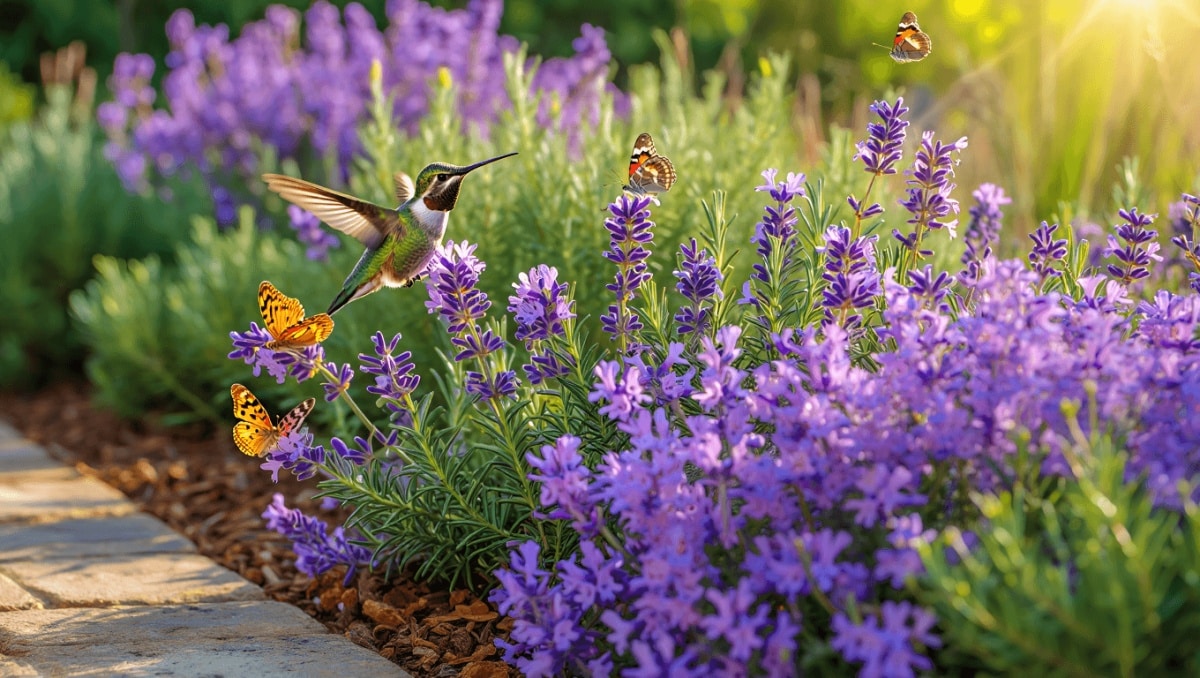 Plant This Herb Next To Rosemary To Fill Your Garden With Hummingbirds And Butterflies