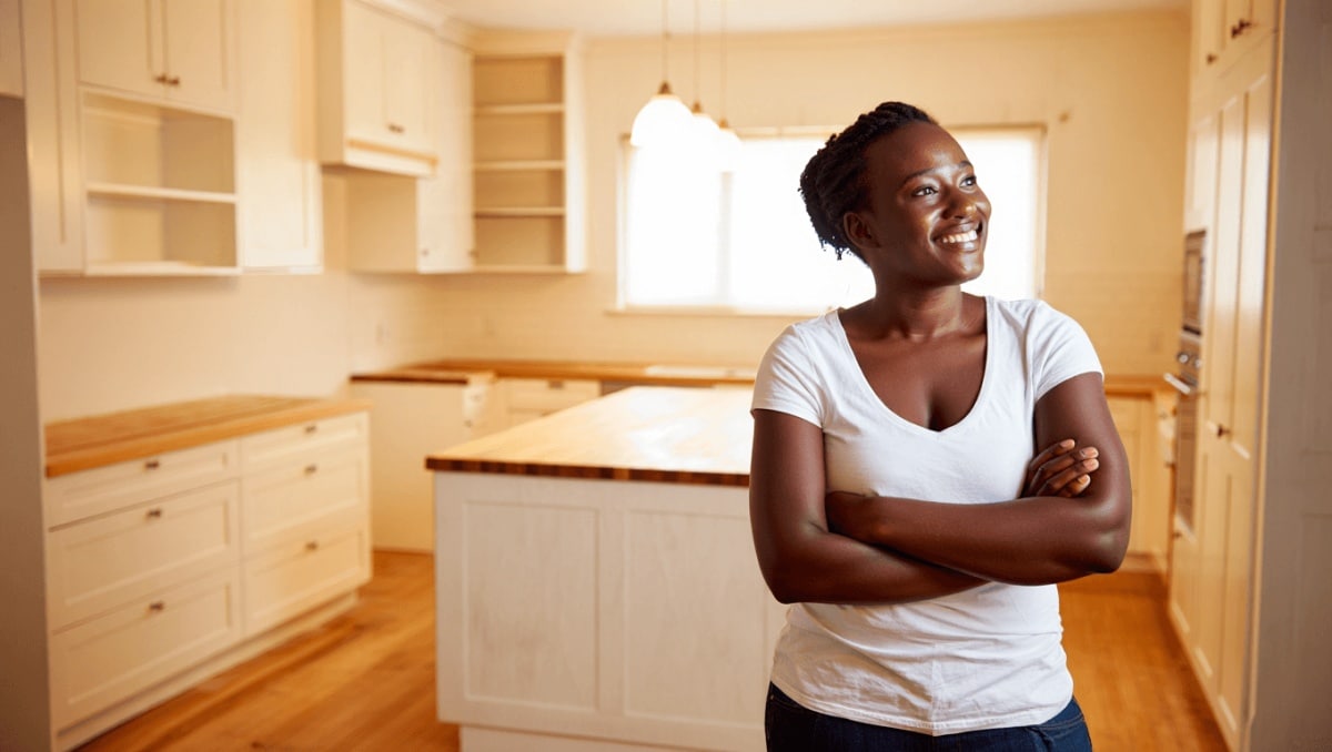 DIYer Reveals How They Gave Their Kitchen A Sleek Built-In Transformation On A Budget
