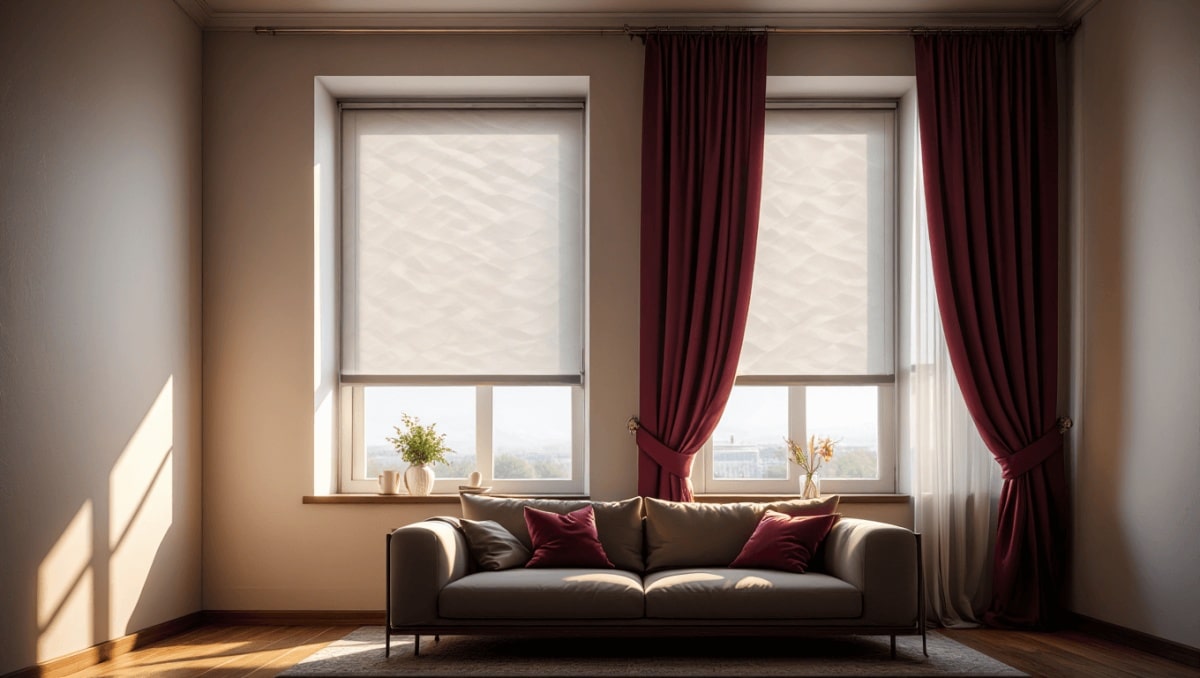 Ditch The Regular Blinds & Try This Curtain Idea For A Luxurious Look