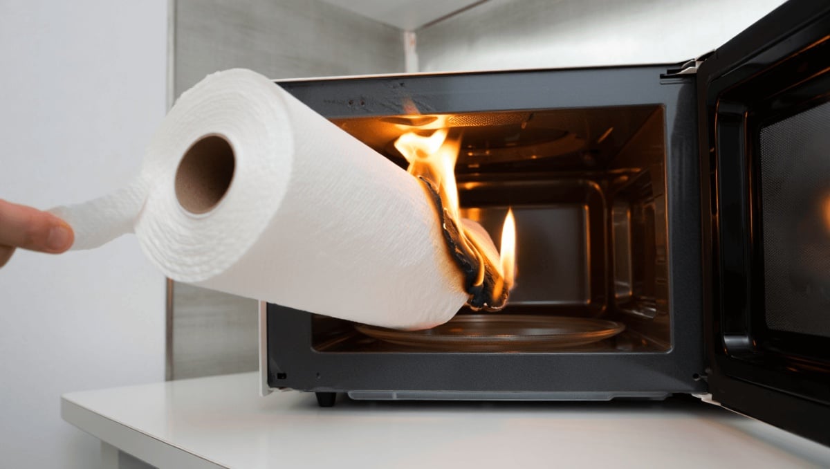 Before You Put That Paper Towel In The Microwave, Read This