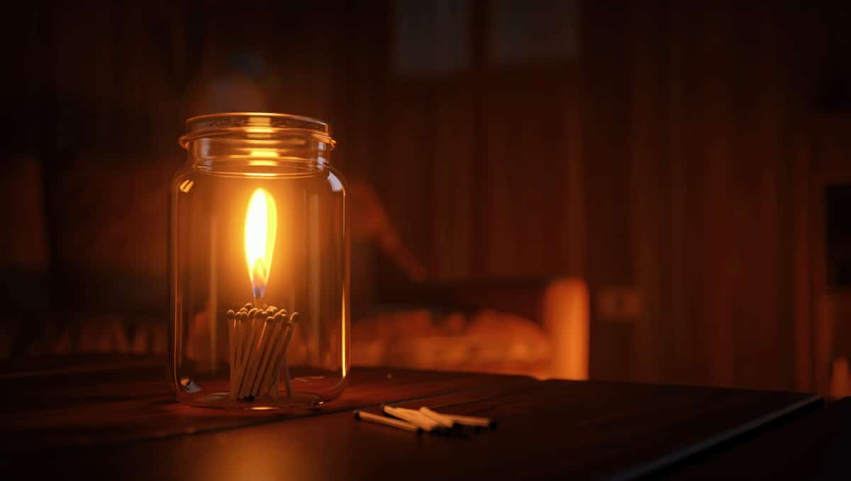 This Smart Mason Jar Hack Keeps You Prepared For Power Outages