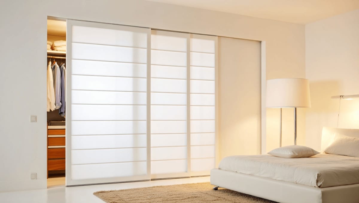 Replace Your Bulky Closet Doors With A Unique Alternative To Refresh Your Space