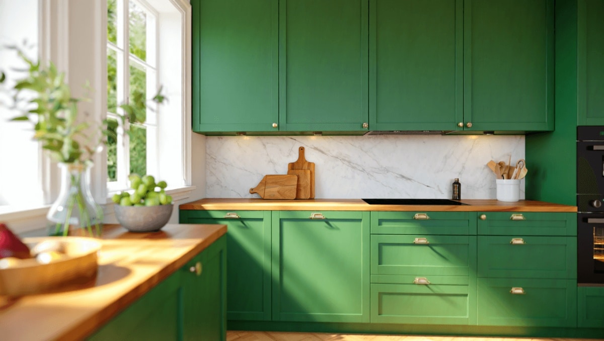 The Rich, Earthy Paint Color That Continues To Dominate Kitchens In 2026