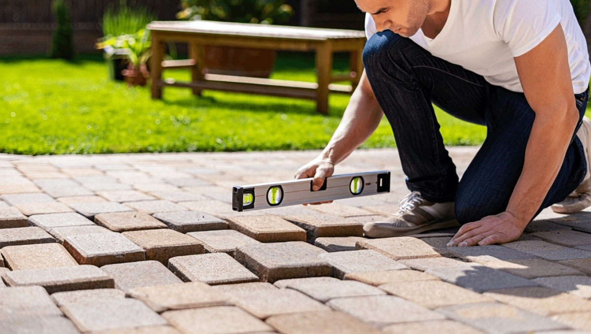 The Best Way To Repair Sunken Patio Pavers