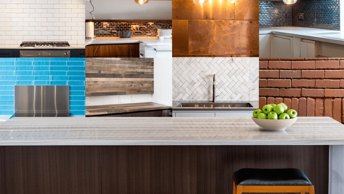 The Best Backsplash Options To Pair With Laminate Countertops, According To A Design Expert