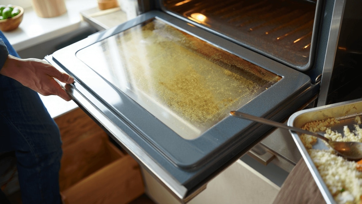 How To Finally Get Rid Of That Annoying Grease Between Your Oven Glass