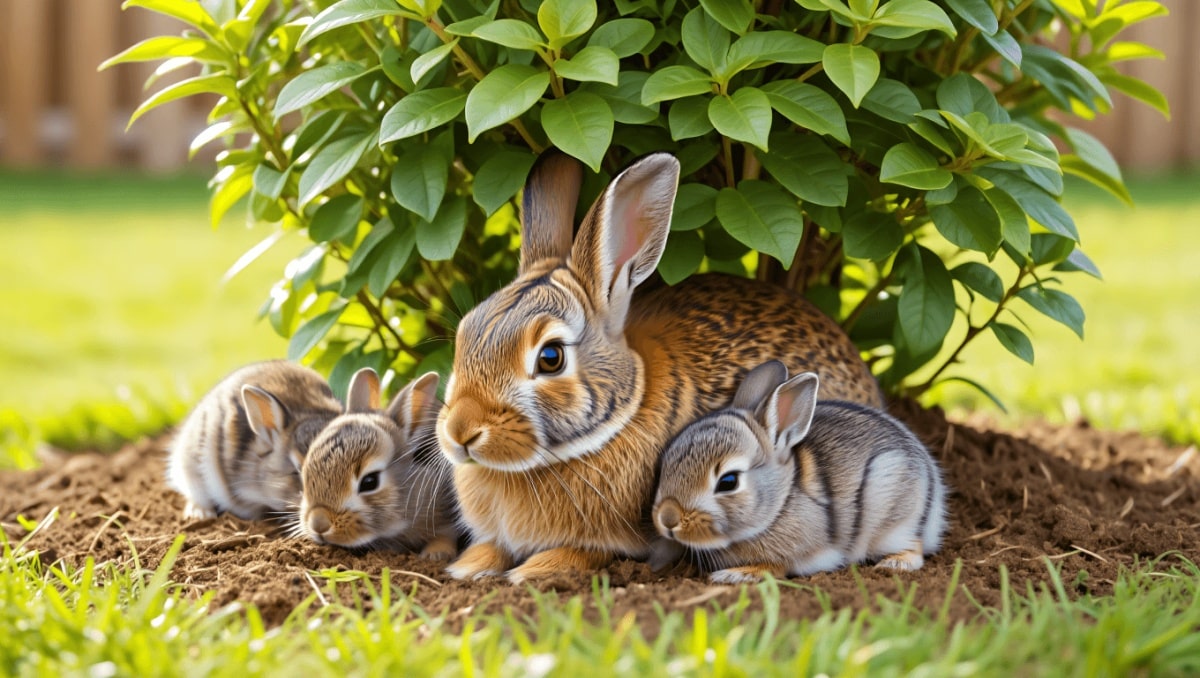Rabbits Won't Stop Nesting In Your Yard? Here's Why