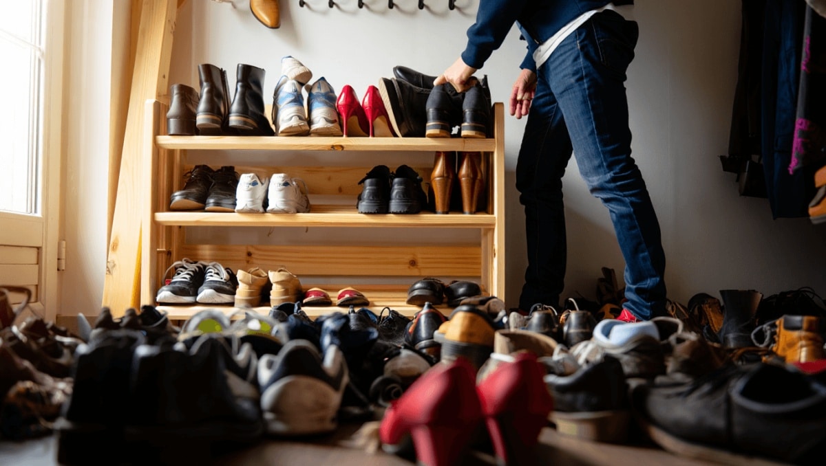 Tidy Up Shoe Clutter Fast: A Simple Wooden Storage Rack Anyone Can DIY