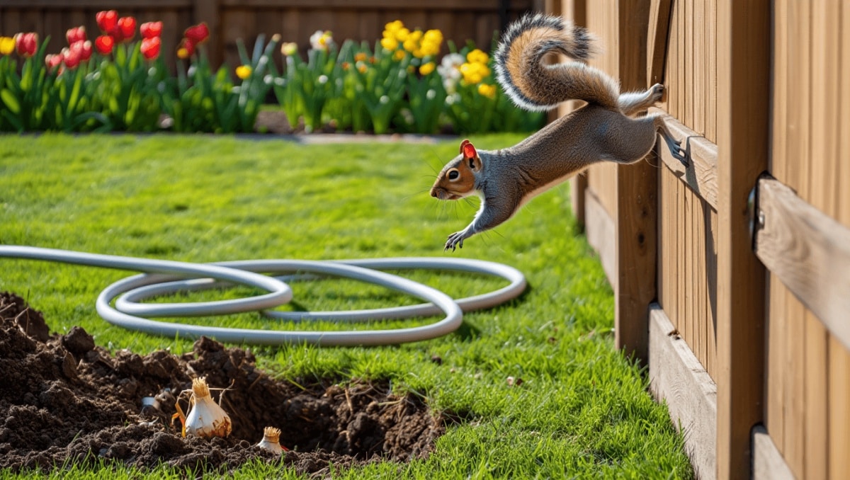 Deter Squirrels From Digging In Your Garden With This Simple 'Double-Layer' Trick