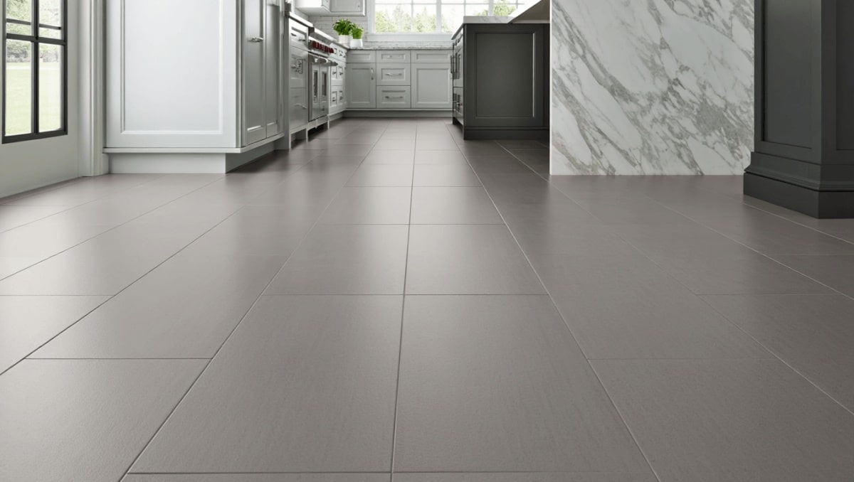 Forget Hardwood And Vinyl: This Stunning Tile Floor Trend Is Taking Over Kitchens